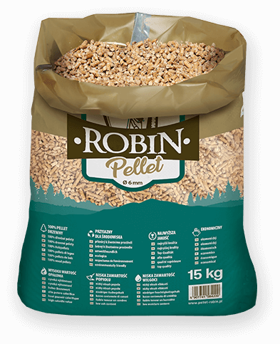 worek pelletu opałowego Robin do kupienia w Białej Piskiej lub sklepie internetowym